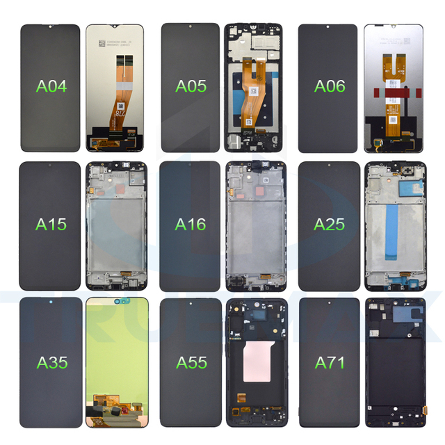 LCD Screen Incell Original Display With Frame for Samsung Galaxy A12 A13 A14 A15 A31 A32 A33 A34 A50 A51 A52 A53 A54 5G A70 A71