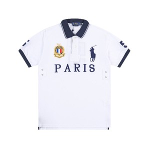 Soldes d'été transfrontalières : Chemise décontractée à manches courtes et col à revers en coton peigné respirant, lavable en machine, grande taille, avec lettres imprimées - Product Image 5