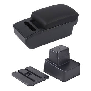 Reposabrazos Vtear ABS con USB y Portavasos para <span class=keywords><strong>Mazda</strong></span> 2 Hatchback (2008-2013) - Accesorio de Almacenamiento <span class=keywords><strong>Interior</strong></span> para Auto - Product Image 3