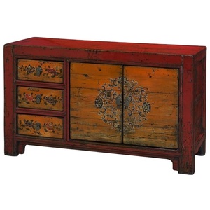 <span class=keywords><strong>Armoire</strong></span> tibétaine classique antique chinoise peinte à la main, <span class=keywords><strong>armoire</strong></span> de salon - Product Image 1