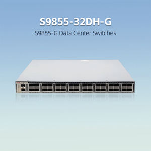 สวิตช์ศูนย์ข้อมูลความหนาแน่นสูงแบบไม่สูญเสียข้อมูล G H3C S9855-G ซีรีส์ 400G/200G สำหรับเครือข่ายสปายน์แบ็คแบนค์ AI Compute - Product Image 1
