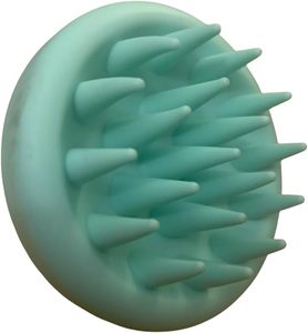 Cepillo de champú suave al por mayor de fábrica, cepillo de masaje para el cuero cabelludo, cepillo para lavar el cabello con logotipo personalizado, cepillo desenredante con mango de plástico - Product Image 3