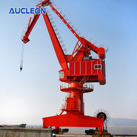 Grue portique mobile électrique 15 tonnes à crochet de préhension pour le chargement et le déchargement de céréales en quai – Fournisseur chinois économique