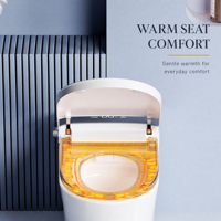 MWD Multifunktionale Smart-Toilette mit Super-Spiral-Siphon, Sofortheizung, Seitenknopf, Damen-Waschfunktion, Selbstreinigender Düse, OEM