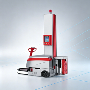 Robot Paletizador Móvil para Envoltura de Palés, Máquina Envolvedora Robótica Autopropulsada, Diseño Robótico Autopropulsado que se Desplaza Directamente a los Palés - Product Image 1