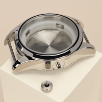 Boîtier de montre de plongée de haute qualité en acier inoxydable 316L de 42 mm avec verre minéral trempé pour mouvement Seiko NH34 NH35 NH36 NH38