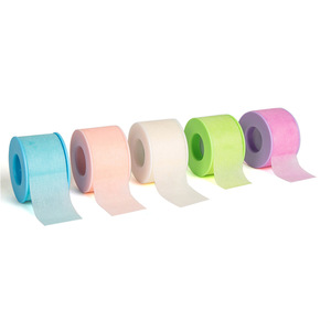 Ruban adhésif en silicone pour extensions de cils, ruban adhésif en gel de silicone, rose foncé, <span class=keywords><strong>blanc</strong></span>, <span class=keywords><strong>noir</strong></span>, vert, micro-mousse, ruban adhésif pour cils - Product Image 4
