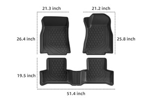 <span class=keywords><strong>Prix</strong></span> d'usine – Ensemble de tapis de sol et de coffre en TPE sur mesure pour <span class=keywords><strong>Mercedes</strong></span>-Benz <span class=keywords><strong>GLA</strong></span> 200 220 250 2025 – Tapis de sol en caoutchouc pour voiture - Product Image 6