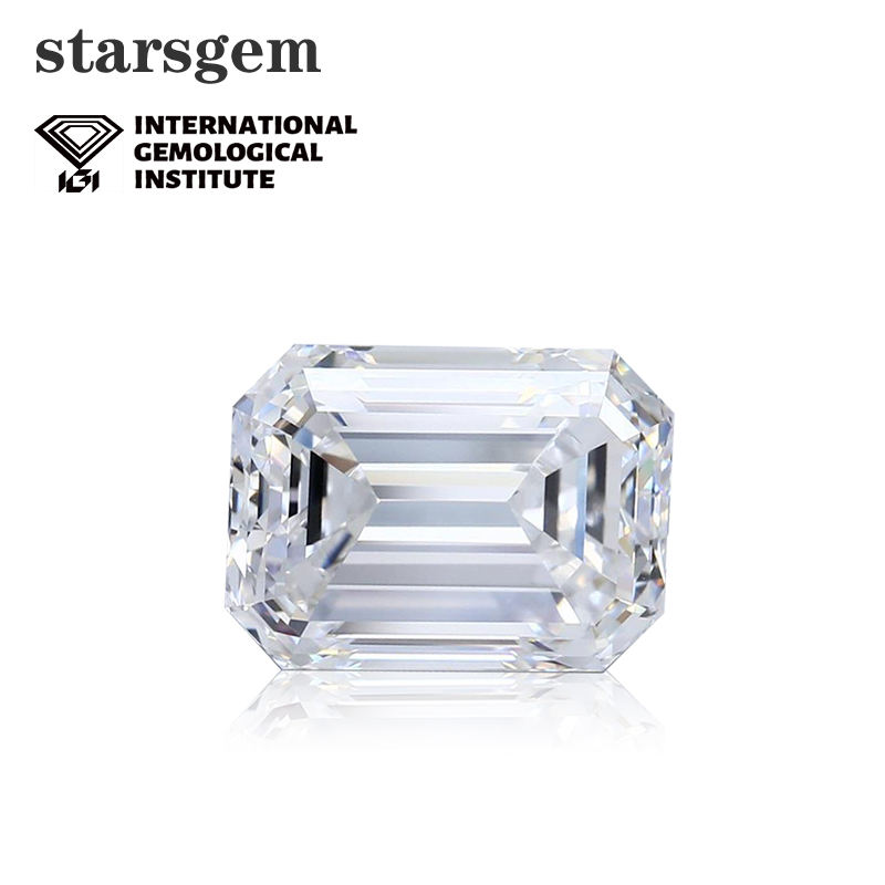 D Blanc Taille Émeraude