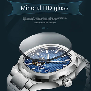 Đồng hồ đeo tay nam cơ tự động, chất liệu thép không gỉ cao cấp, chống nước, dạ quang, hiển thị ngày. - Product Image 3