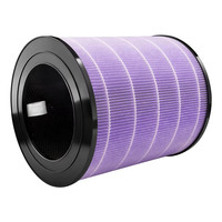 Pembersih Bulu Kucing Efisiensi Tinggi KJ360F-C22W Kompatibel dengan Filter Karbon Aktif HEPA Honeywell