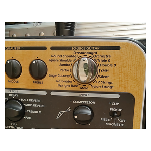 Pedal <span class=keywords><strong>de</strong></span> Multiefectos para Guitarra Jelo <span class=keywords><strong>de</strong></span> <span class=keywords><strong>Segunda</strong></span> <span class=keywords><strong>Mano</strong></span>, 90% Nuevo, Zoom AC-3, Alimentado por Batería, Requiere 4 Pilas AA, Accesorios Musicales Analógicos - Product Image 3