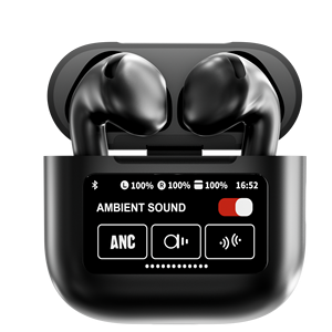 Audífonos Intrauditivos Inalámbricos al por Mayor con Pantalla Táctil LED a Color, Cancelación de Ruido, V5.3 y Batería de Larga Duración - Product Image 2