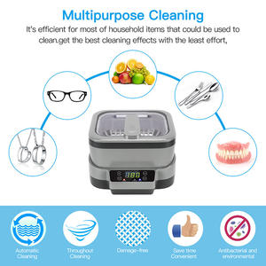 Pulitore a Ultrasuoni Skymen ODM 1.2L per Salone di <span class=keywords><strong>Manicure</strong></span>, Design Staccabile, Macchina per Pulizia Ultrasonica di Strumenti per Pedicure - Product Image 6