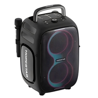 Enceinte Bluetooth sans fil Hopestar Partyone Club 650W, étanche IPX6, lumière LED RGB, portable, karaoké, caisson de basses