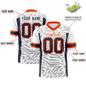 Vente en Gros de Maillots de Rugby Survêtement Respirant Imprimé à Manches Courtes pour Hommes Femmes Jeunes Grande Taille Vêtements de Football Américain Pas Cher - Product Image 2