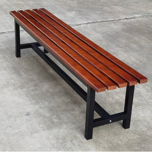 Banc en métal de style moderne pour usage intérieur/extérieur, idéal pour église, salle de sport, centre commercial, hôpital, maison, parc, jardin, salle de bain, vestiaire - Product Image 1