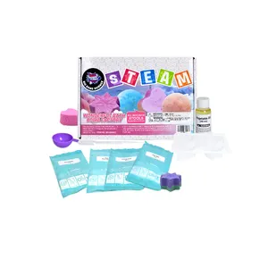 BIG BANG BEAUTY Brinquedo de aprendizagem DIY para crianças, kit de bombas de banho, artesanato e atividades, presente para meninas de 8 a 12 anos