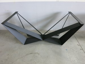 โต๊ะรับประทานอาหารขาโลหะรูปตัว W สไตล์โมเดิร์น - Product Image 3