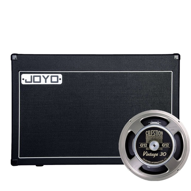 JOYO 212V Box Electric Guitar Electronic Tube Split Speaker Box V30 Speaker