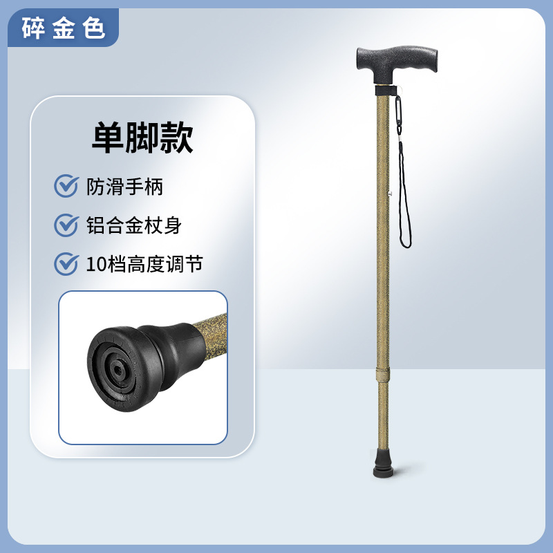 Gold Fragments, One Leg