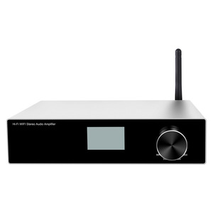 Amplificateur Réseau Domestique <span class=keywords><strong>HiFi</strong></span> 100Wx2 CL-500W AirPlay DLNA Tidal Connect Spotify WiFi pour <span class=keywords><strong>Ampli</strong></span> de Puissance en Alliage d'Aluminium 5.4 - Product Image 3