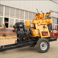 BDM-200YY Foreuse minière de 200 m de profondeur, équipement de forage de carottage de roche, machine de forage de puits d'eau
