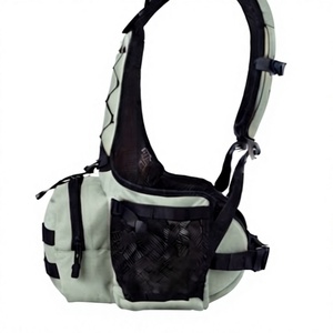 Bolso Bandolera Multifuncional de Nailon, Ajustable, para Actividades al Aire Libre, Chaleco Táctico de Caza, Verde Claro - Product Image 1