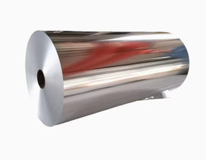 Papel de Aluminio de Grado Alimenticio en Rollo Jumbo con Tratamiento Gofrado y Recubierto para Alimentos Envasados, Hecho en China - Product Image 1