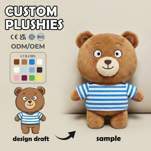 Fabricant de jouets en peluche personnalisés : Jouets de confort moelleux et adorables (Étoile, Lune, Lapin) pour l'heure du coucher, Ours en peluche de 6 pouces, Jouet en peluche chat personnalisé avec chansons religieuses - Product Image 6