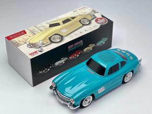 2023 חדש קלאסי Roadster WS-300SL רכב צורת רמקול BT אלחוטי FM מוסיקה תת וופר רכב Audio1960 מרצדס רכב רמקול - Product Image 4