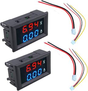 <span class=keywords><strong>DC</strong></span> 100V 10A Ampere-Spannungs-Strommessgerät <span class=keywords><strong>Tester</strong></span> 0,28 Zoll Digitales Voltmeter Amperemeter für Auto, Marine und Boot - Product Image 1