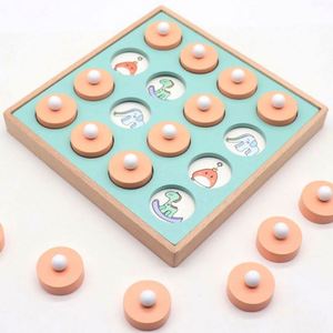 Educational Colorful Wooden Memory <b>Chess</b> for Kids & Adults-DIY Toy <b>Set</b> - Product Image 1