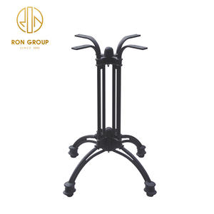 Base de <span class=keywords><strong>table</strong></span> à manger en <span class=keywords><strong>marbre</strong></span>, meuble de <span class=keywords><strong>bistrot</strong></span> noir de conception classique pour restaurant pieds de <span class=keywords><strong>table</strong></span> de bar en <span class=keywords><strong>fonte</strong></span> robuste - Product Image 1