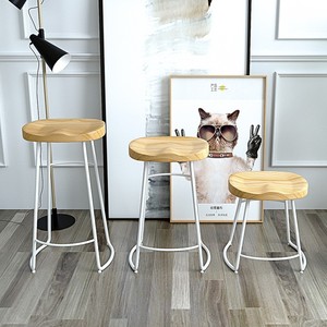 Tabouret <span class=keywords><strong>de</strong></span> <span class=keywords><strong>bar</strong></span> moderne <span class=keywords><strong>de</strong></span> luxe au design nordique en métal, chaise haute stable pour la maison, le restaurant, la cuisine, l'hôtel, mobilier <span class=keywords><strong>de</strong></span> salle à manger, hauteur <span class=keywords><strong>de</strong></span> <span class=keywords><strong>comptoir</strong></span> - Product Image 3