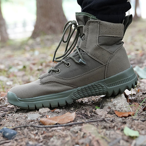 DF22 Tactical Boots Men Olive Green <b>Waterproof</b> Outdoor All Seasons Hiking Training Duty Boots - Product Image 6