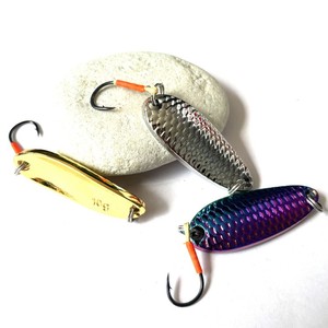 Leurre de pêche en métal Colead Spinner Bait 2,5g 3,5g 5g 7,5g 10g, cuillère à spinner en métal à écailles de <span class=keywords><strong>dragon</strong></span> - Product Image 2