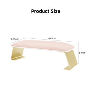 कारखाने प्रत्यक्ष बिक्री मैनीक्योर टेबल आर्मरेस्ट चमड़े के अनुकूलित रंग आरामदायक सैलून आर्मरेस्ट - Product Image 6