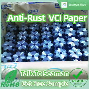 Papier tissé VCI non enduit de haute qualité, résistant à l'humidité et à la corrosion, pour emballage antirouille d'acier - Product Image 3