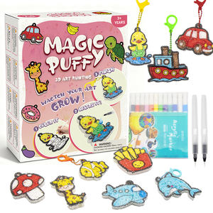 Papier texturé en mousse magique, dessin 3D, éponge en cellulose, texture en mousse pour les arts, les gribouillis - Product Image 1