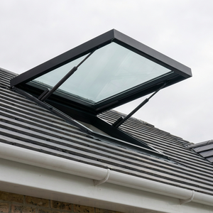 Claraboya Automática de <span class=keywords><strong>Techo</strong></span> Abatible de Aleación de Aluminio <span class=keywords><strong>con</strong></span> Ventilación Natural y Función de Escape de Incendios para Viviendas Residenciales - Product Image 2