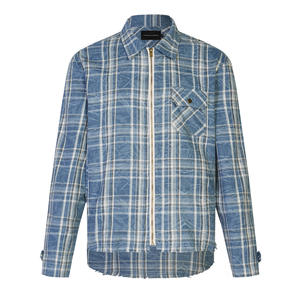 <span class=keywords><strong>Chemise</strong></span> à <span class=keywords><strong>carreaux</strong></span> de haute qualité <span class=keywords><strong>Chemise</strong></span> pour homme <span class=keywords><strong>Chemise</strong></span> pour adolescent Style rétro - Product Image 5
