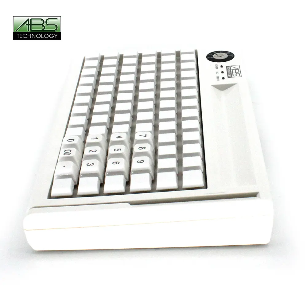 魅力的なデザインのキーパッド78キー会計キャッシャーキーパッド用ポータブルデジタルキーボード