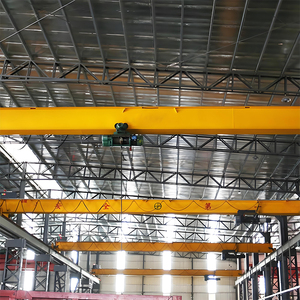 Vente directe d'usine certifiée CE et ISO, pont roulant à poutre simple de type LD de 10 tonnes pour petite atelier avec palan - Product Image 1