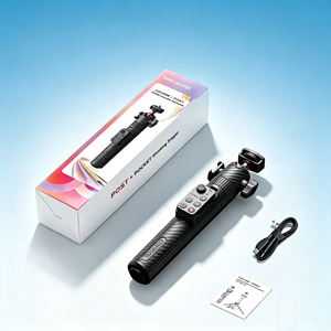 Obtenga un <span class=keywords><strong>Precio</strong></span> al por Mayor del Trípode Selfie Stick COMITOK POST con Control Remoto, Plegable, con Función de Retrato/Cortina Vertical, Compatible con <span class=keywords><strong>DJI</strong></span> <span class=keywords><strong>Osmo</strong></span> Pocket - Product Image 1