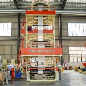 Máy thổi màng HDPE LDPE cho màng nhựa tốc độ cao <span class=keywords><strong>ABC</strong></span> 3 lớp đồng đùn thổi đùn - Product Image 2