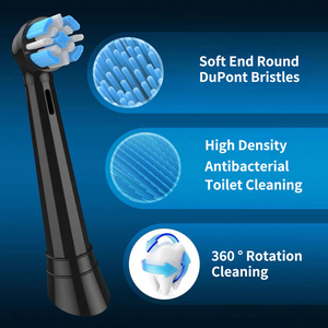 Lot de <span class=keywords><strong>8</strong></span> têtes de <span class=keywords><strong>brosse</strong></span> à dents électriques pour nettoyage en profondeur, pour la série Oralb <span class=keywords><strong>IO</strong></span>, usage domestique - Product Image 3