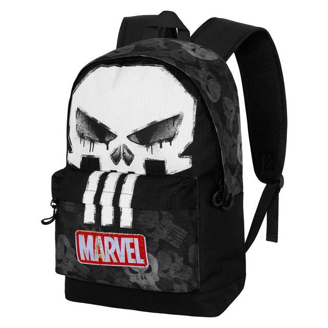 Karactermania For Marvel Punisher Skull-FAN HS Backpack 2.2, Black
