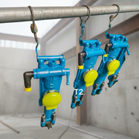 Y24 YT28 YT27 YT29 YT24 Pneumatischer Bohrhammer mit Luftbein Kleiner Kettenfahrwerk-Gesteinsbohrer