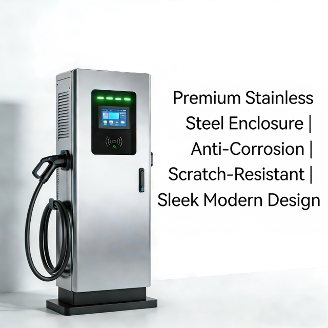 OEM Factory Fast EV Charging Pile Shell Electric Vehicle DC Charging Station Enclosure Heavy Duty EV Power Supply Housing